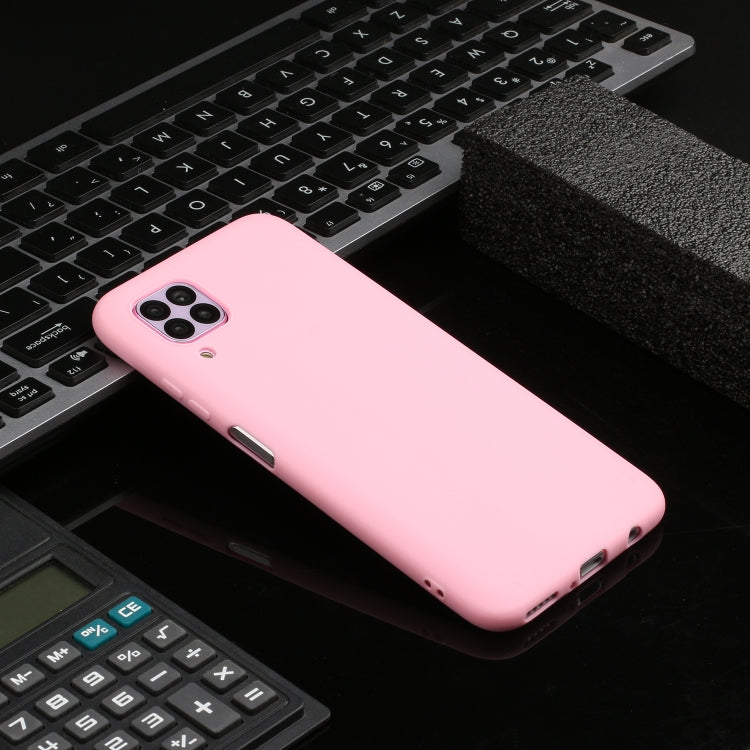 For Huawei Nova 6SE/P40 Lite/Nova 7i Solid Color Frosted TPU  Phone Case