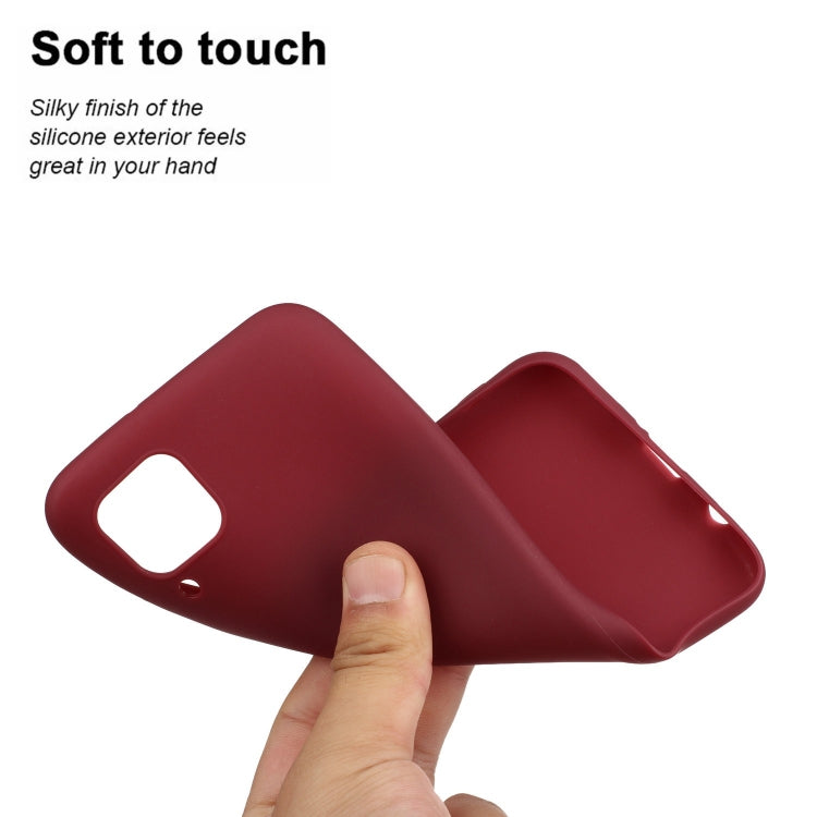 For Huawei Nova 6SE/P40 Lite/Nova 7i Solid Color Frosted TPU  Phone Case