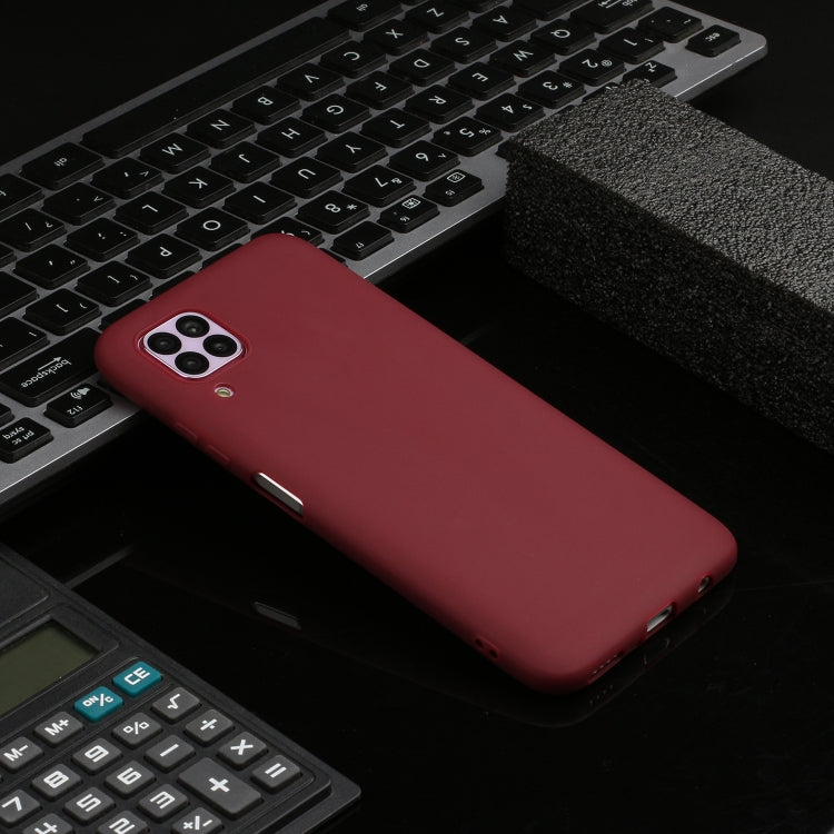 For Huawei Nova 6SE/P40 Lite/Nova 7i Solid Color Frosted TPU  Phone Case