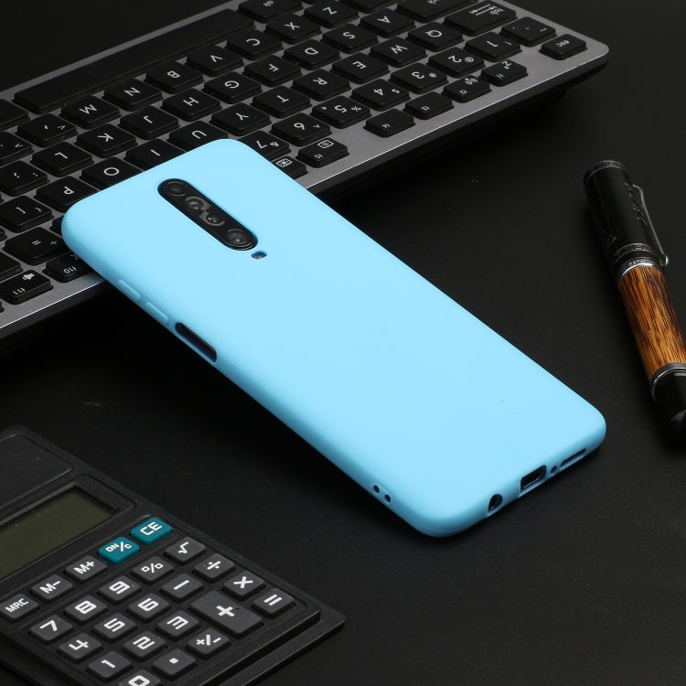 For Xiaomi Redmi K30 Solid Color Frosted TPU  Phone Case