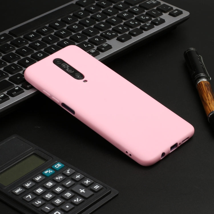 For Xiaomi Redmi K30 Solid Color Frosted TPU  Phone Case