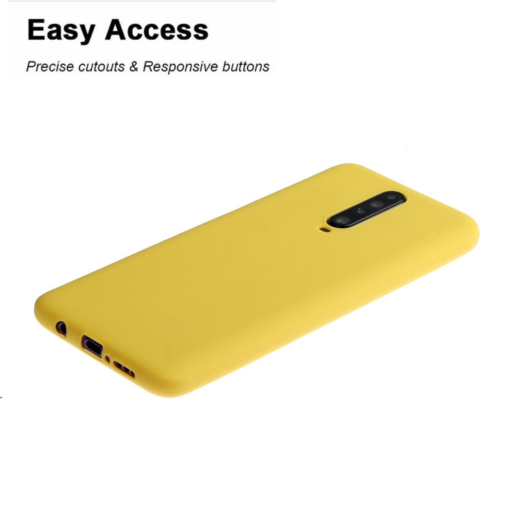 For Xiaomi Redmi K30 Solid Color Frosted TPU  Phone Case