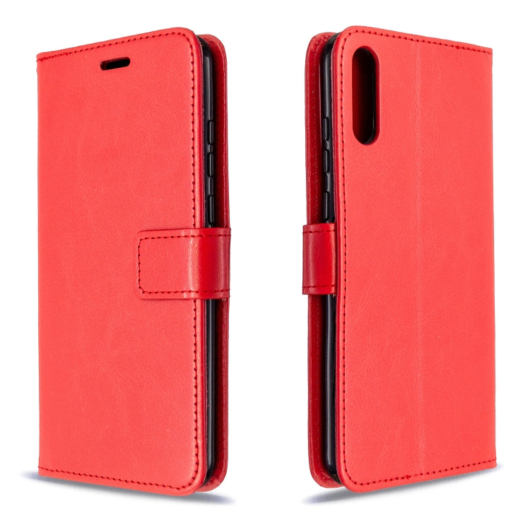 For Huawei Enjoy 10E Crazy Horse Texture Horizontal Flip Leather Case with Holder & Card Slots & Wallet & Photo Frame