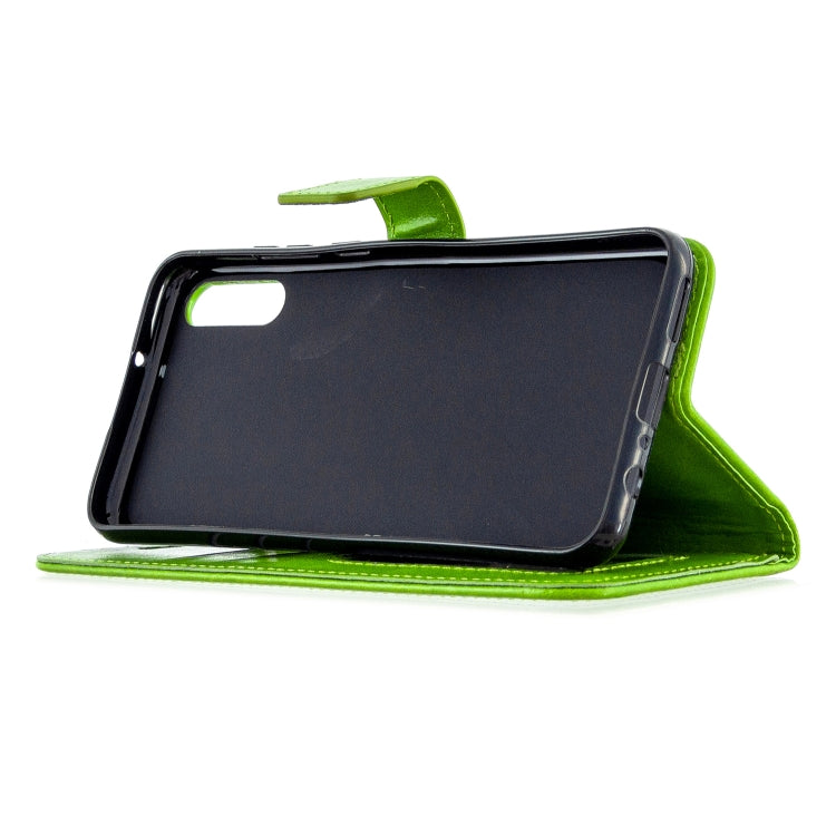 For Huawei Enjoy 10E Crazy Horse Texture Horizontal Flip Leather Case with Holder & Card Slots & Wallet & Photo Frame