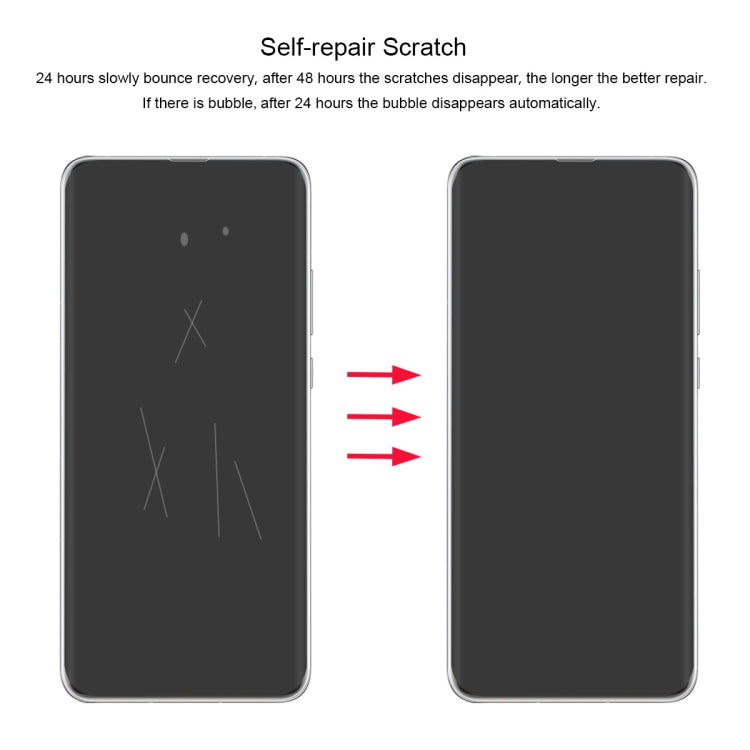 For Huawei P40 Pro 2 PCS ENKAY Hat-Prince 0.1mm 3D Full Screen Protector Explosion-proof Hydrogel Film