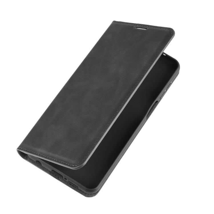 For Xiaomi Redmi Note 9 Pro / Note 9S / Note 9 Pro Max Retro-skin Business Magnetic Suction Leather Case with Holder & Card Slots & Wallet