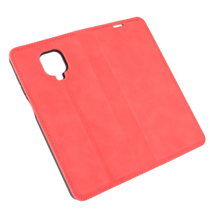 For Xiaomi Redmi Note 9 Pro / Note 9S / Note 9 Pro Max Retro-skin Business Magnetic Suction Leather Case with Holder & Card Slots & Wallet