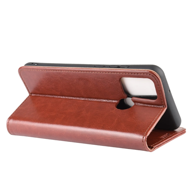 For Huawei Honor Play 9A R64 Texture Single Horizontal Flip Protective Case with Holder & Card Slots & Wallet& Photo Frame