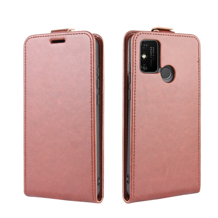 For Huawei Honor Play 9A R64 Texture Single Vertical Flip Leather Protective Case with Card Slots & Photo Frame