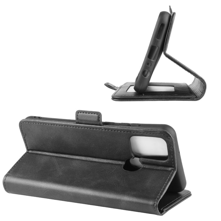 For Huawei Honor Play 9A Dual-side Magnetic Buckle Horizontal Flip Leather Case with Holder & Card Slots & Wallet