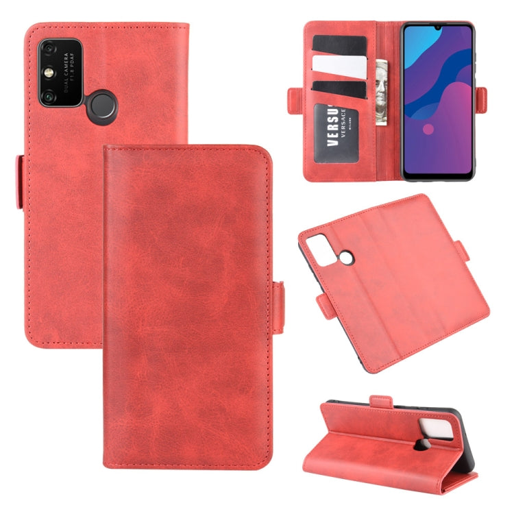 For Huawei Honor Play 9A Dual-side Magnetic Buckle Horizontal Flip Leather Case with Holder & Card Slots & Wallet