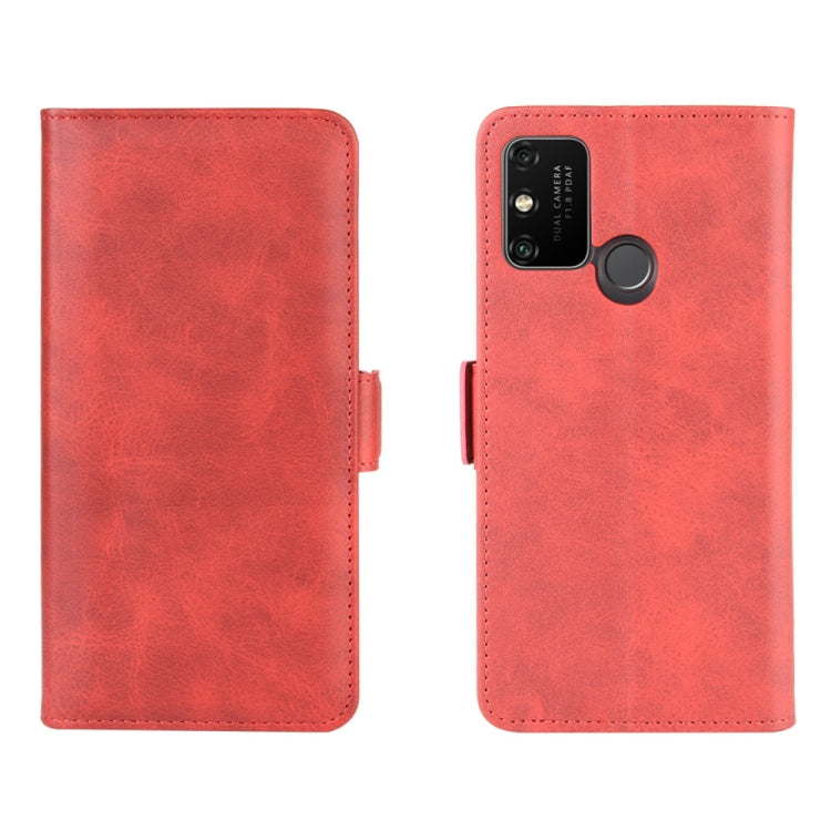 For Huawei Honor Play 9A Dual-side Magnetic Buckle Horizontal Flip Leather Case with Holder & Card Slots & Wallet