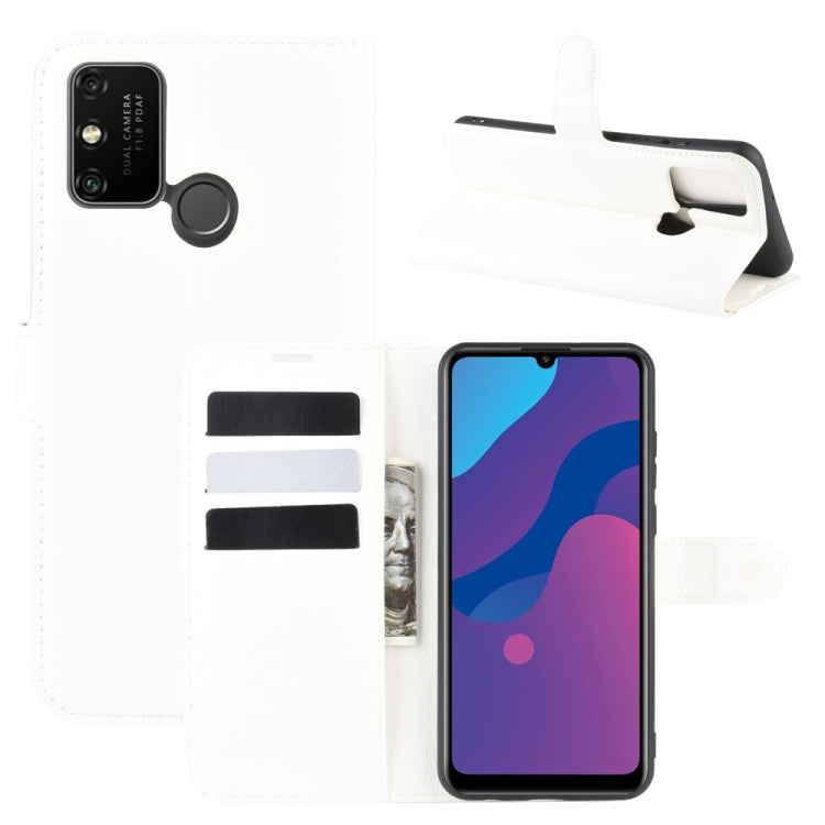 For Huawei Honor Play 9A Litchi Texture Horizontal Flip Protective Case with Holder & Card Slots & Wallet