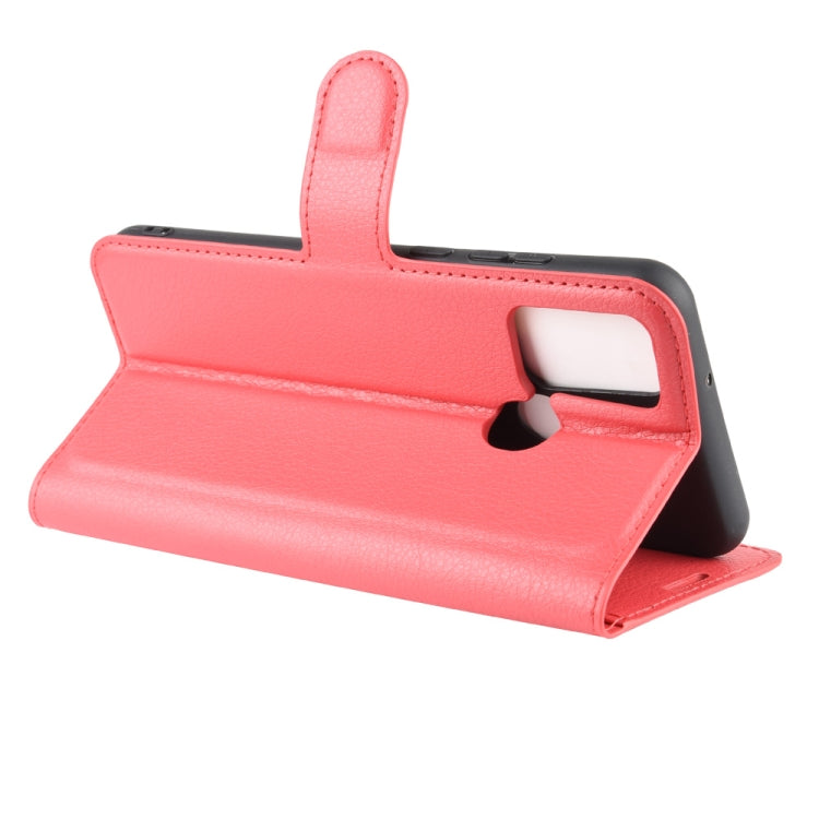 For Huawei Honor Play 9A Litchi Texture Horizontal Flip Protective Case with Holder & Card Slots & Wallet