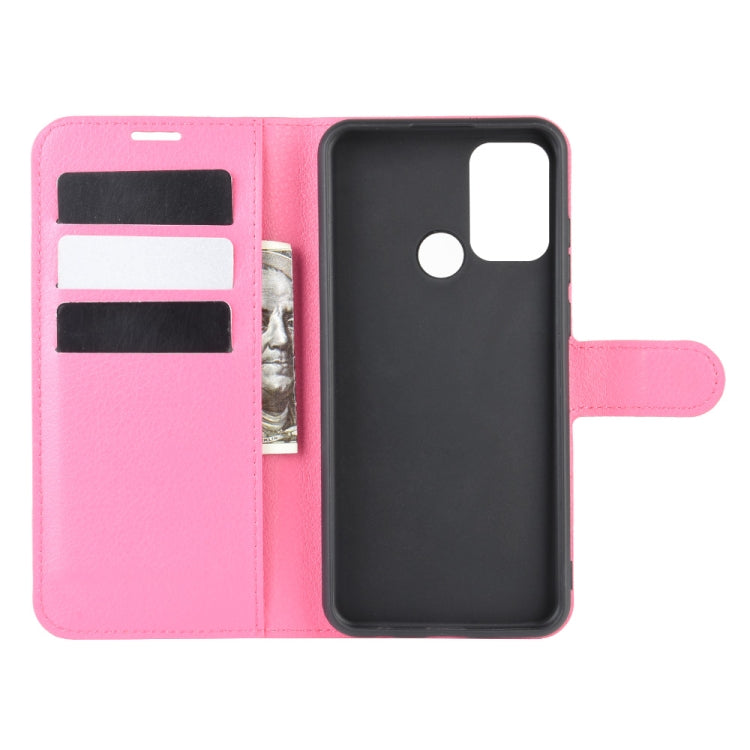 For Huawei Honor Play 9A Litchi Texture Horizontal Flip Protective Case with Holder & Card Slots & Wallet