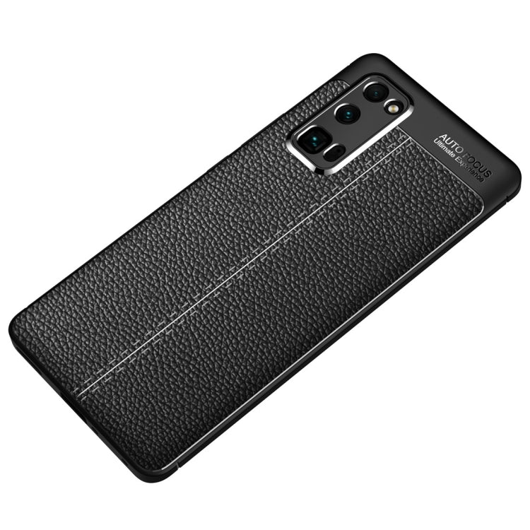 For Huawei Honor 30 Pro Litchi Texture TPU Shockproof Case