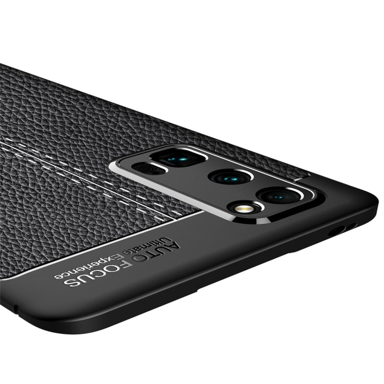 For Huawei Honor 30 Pro Litchi Texture TPU Shockproof Case