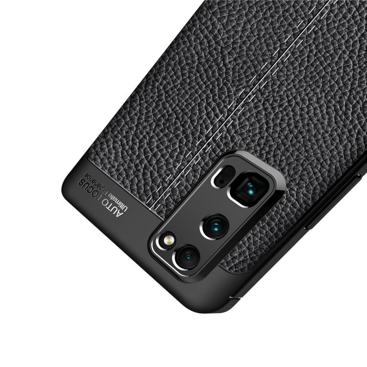 For Huawei Honor 30 Pro Litchi Texture TPU Shockproof Case