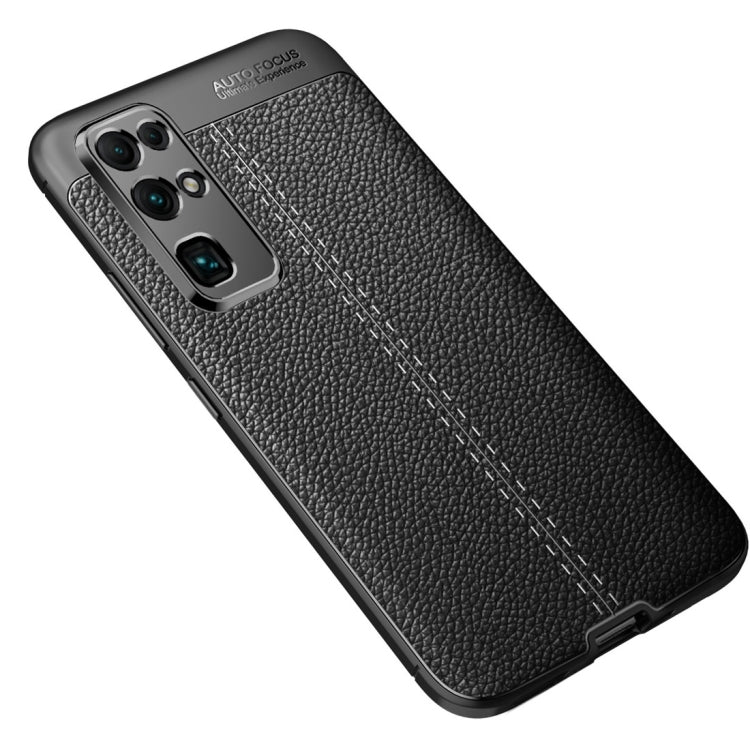 For Huawei Honor 30 Litchi Texture TPU Shockproof Case