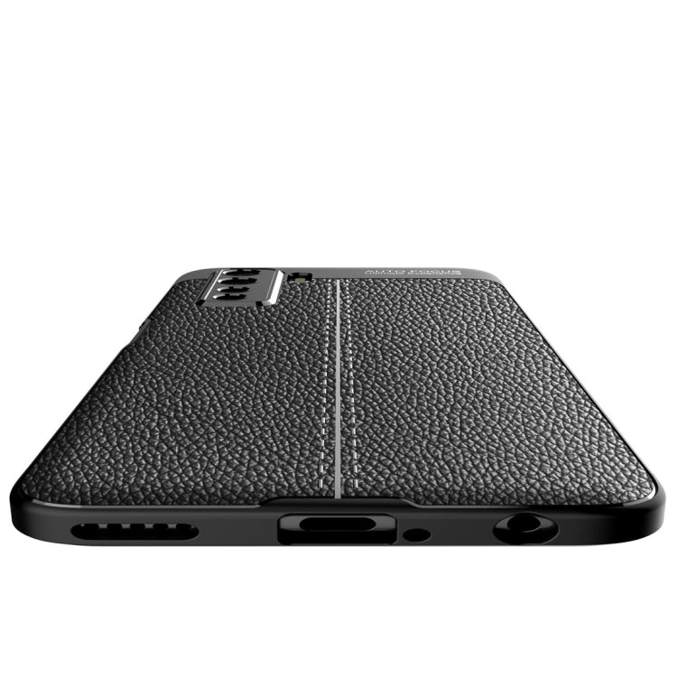 For Huawei Nova 7 SE Litchi Texture TPU Shockproof Case