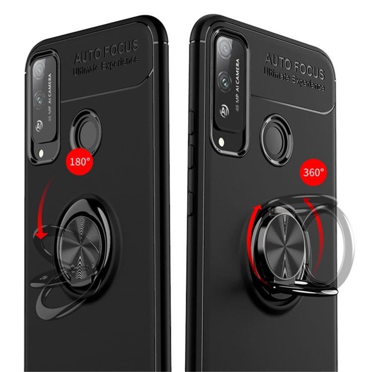 For Huawei Honor 4T Metal Ring Holder 360 Degree Rotating TPU Case