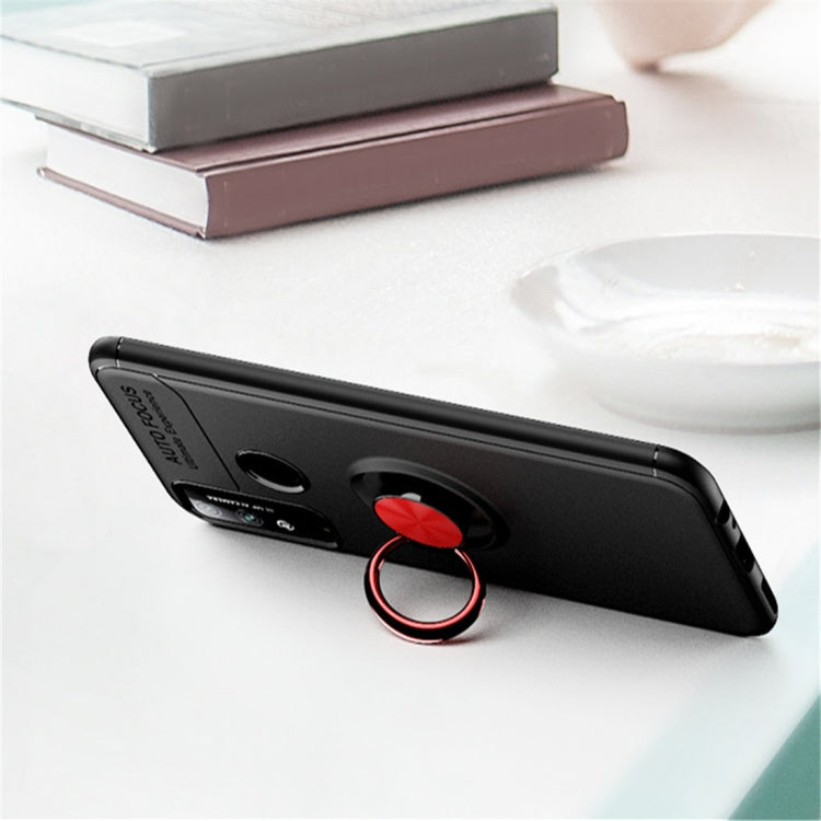 For Huawei Honor 4T Metal Ring Holder 360 Degree Rotating TPU Case