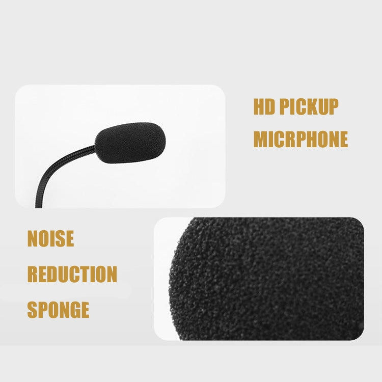 MK200 Flexible Stand Mini Studio Speech Microphone 3.5mm Plug Gooseneck Mic Wired Microphone Voice Chat