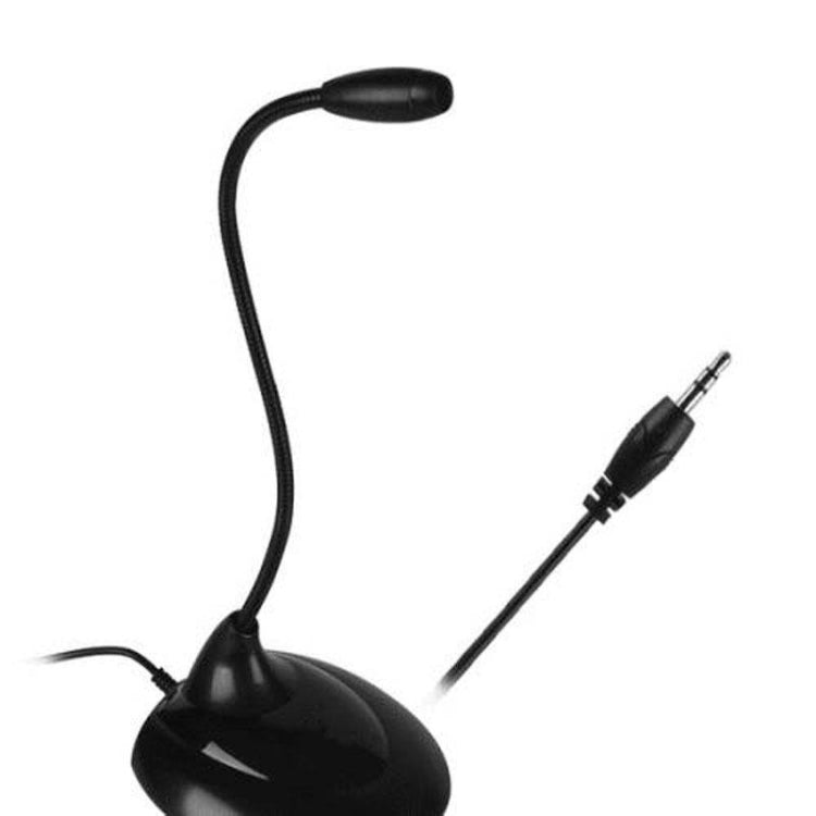 MK200 Flexible Stand Mini Studio Speech Microphone 3.5mm Plug Gooseneck Mic Wired Microphone Voice Chat