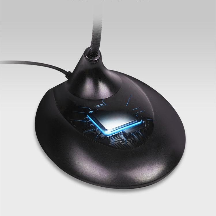 MK200 Flexible Stand Mini Studio Speech Microphone 3.5mm Plug Gooseneck Mic Wired Microphone Voice Chat