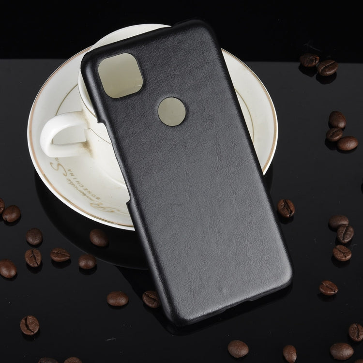For Google Pixel 4a Shockproof Litchi Texture PC + PU Case