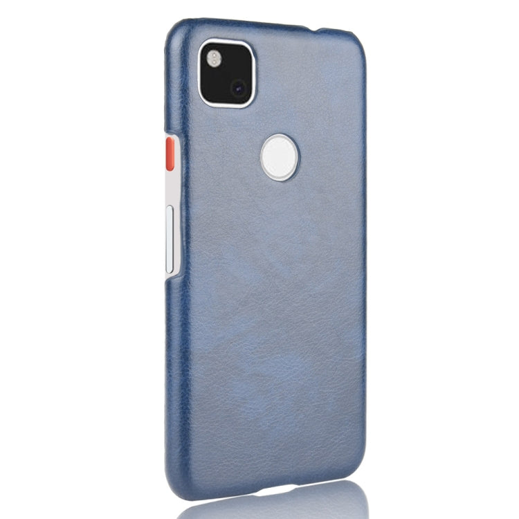 For Google Pixel 4a Shockproof Litchi Texture PC + PU Case