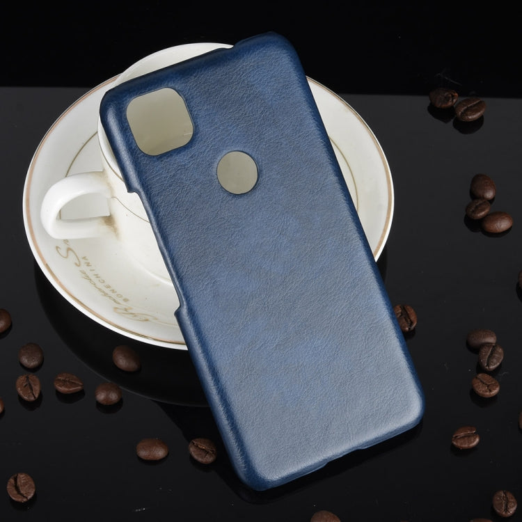 For Google Pixel 4a Shockproof Litchi Texture PC + PU Case