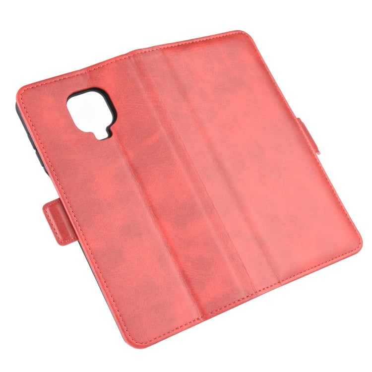 For Xiaomi Redmi Note 9 Pro Dual-side Magnetic Buckle Horizontal Flip Leather Case with Holder & Card Slots & Wallet