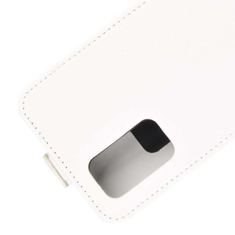 For Huawei Honor 30S R64 Texture Single Vertical Flip Leather Protective Case with Card Slots & Photo Frame