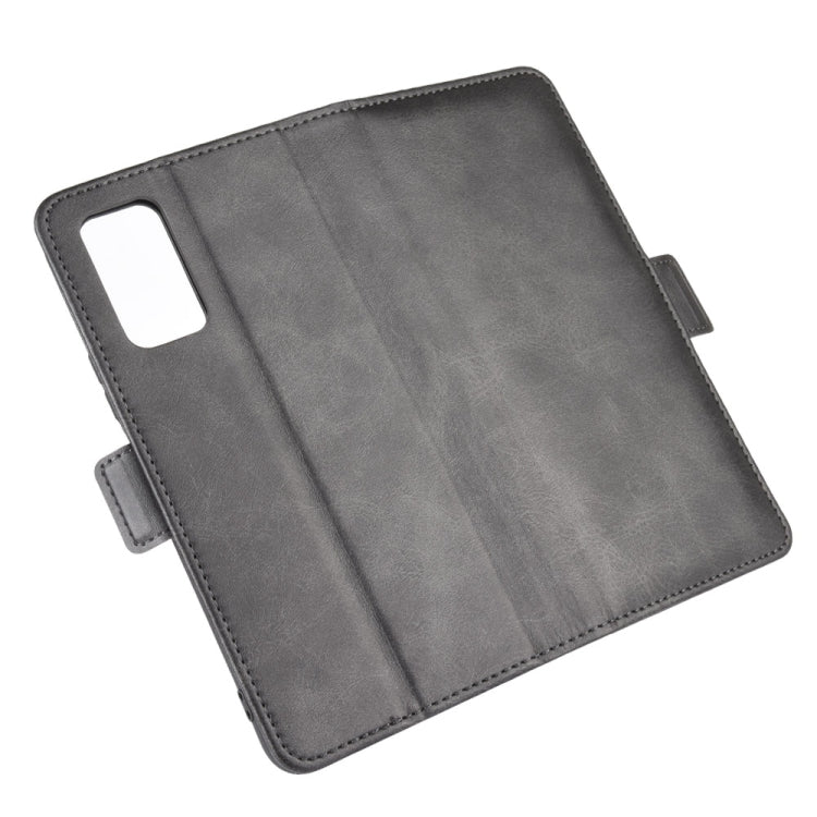 For Huawei Honor 30S Dual-side Magnetic Buckle Horizontal Flip Leather Case with Holder & Card Slots & Wallet