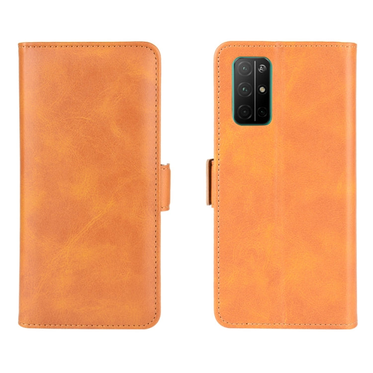 For Huawei Honor 30S Dual-side Magnetic Buckle Horizontal Flip Leather Case with Holder & Card Slots & Wallet
