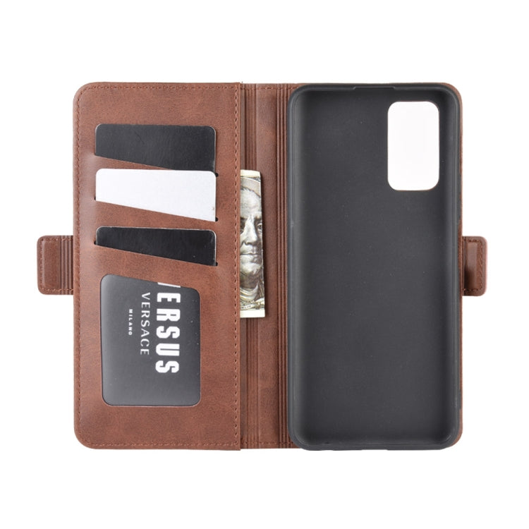 For Huawei Honor 30S Dual-side Magnetic Buckle Horizontal Flip Leather Case with Holder & Card Slots & Wallet