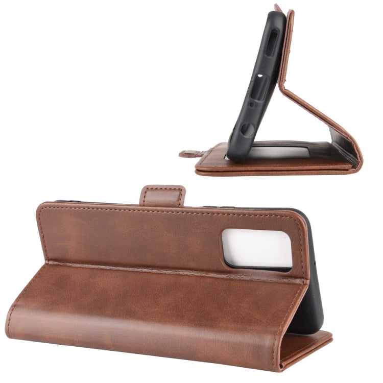 For Huawei Honor 30S Dual-side Magnetic Buckle Horizontal Flip Leather Case with Holder & Card Slots & Wallet