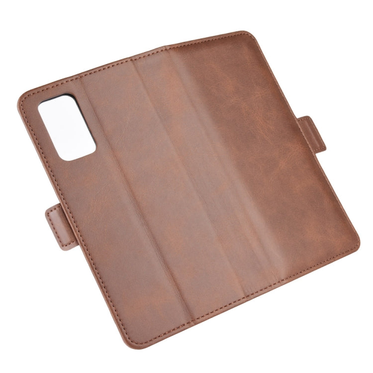 For Huawei Honor 30S Dual-side Magnetic Buckle Horizontal Flip Leather Case with Holder & Card Slots & Wallet