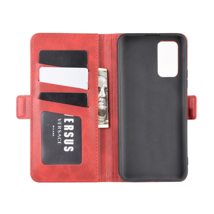 For Huawei Honor 30S Dual-side Magnetic Buckle Horizontal Flip Leather Case with Holder & Card Slots & Wallet