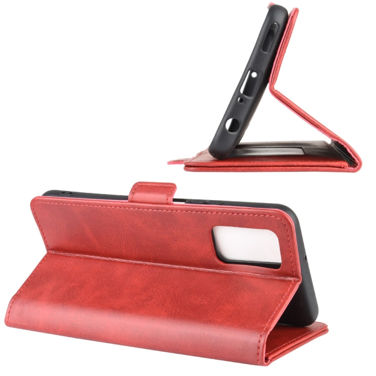 For Huawei Honor 30S Dual-side Magnetic Buckle Horizontal Flip Leather Case with Holder & Card Slots & Wallet