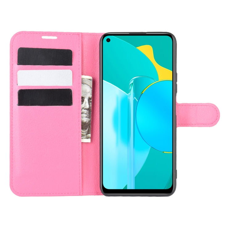 For Huawei Honor 30S Litchi Texture Horizontal Flip Protective Case with Holder & Card Slots & Wallet