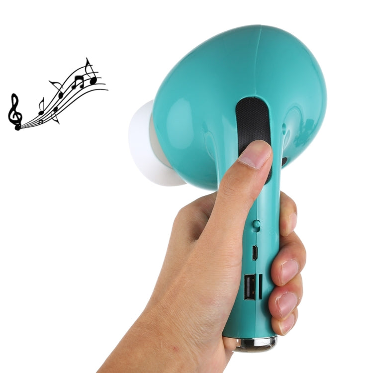 MK-201 Large Earphone Shape Bluetooth Speaker Wireless 3D Stereo Outdoor Portable Speaker, Support Hands-free Calling & FM & TF Card / USB Flash Disk / 3.5mm AUX Music Play