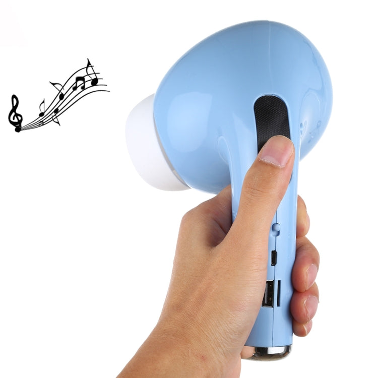 MK-201 Large Earphone Shape Bluetooth Speaker Wireless 3D Stereo Outdoor Portable Speaker, Support Hands-free Calling & FM & TF Card / USB Flash Disk / 3.5mm AUX Music Play