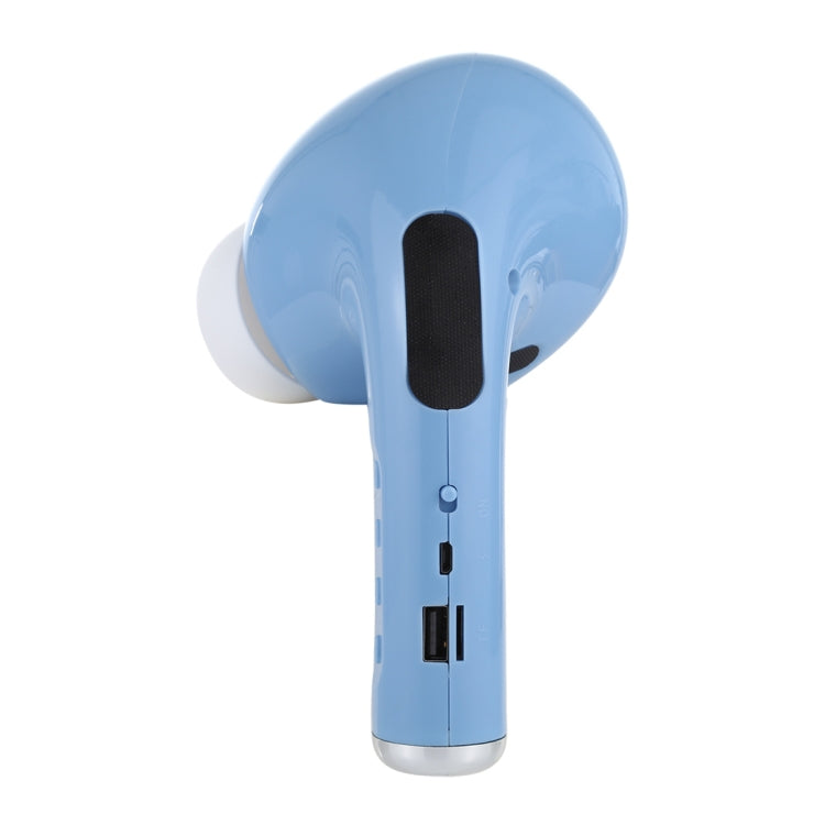 MK-201 Large Earphone Shape Bluetooth Speaker Wireless 3D Stereo Outdoor Portable Speaker, Support Hands-free Calling & FM & TF Card / USB Flash Disk / 3.5mm AUX Music Play