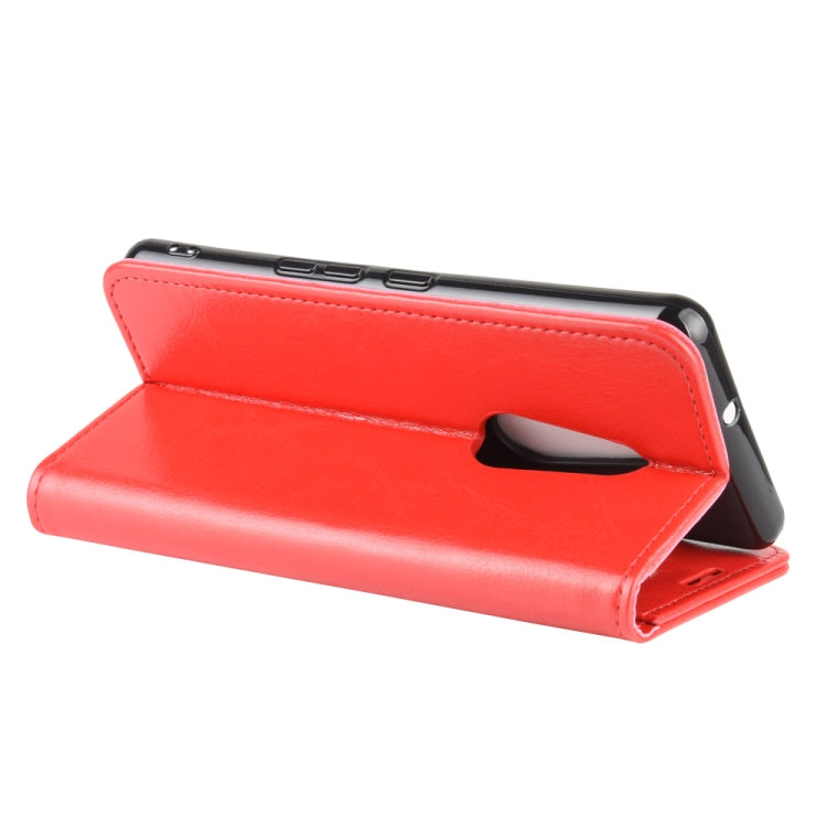 For Fujitsu Arrows Be4 R64 Texture Single Horizontal Flip Protective Case with Holder & Card Slots & Wallet& Photo Frame