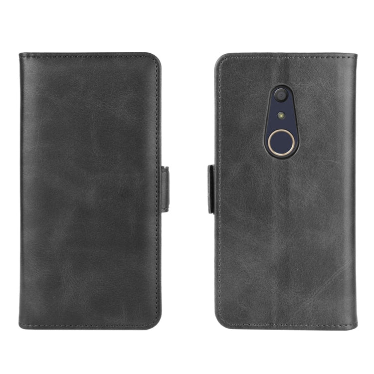 For Arrows Be4 F-41A Dual-side Magnetic Buckle Horizontal Flip Leather Case with Holder & Card Slots & Wallet