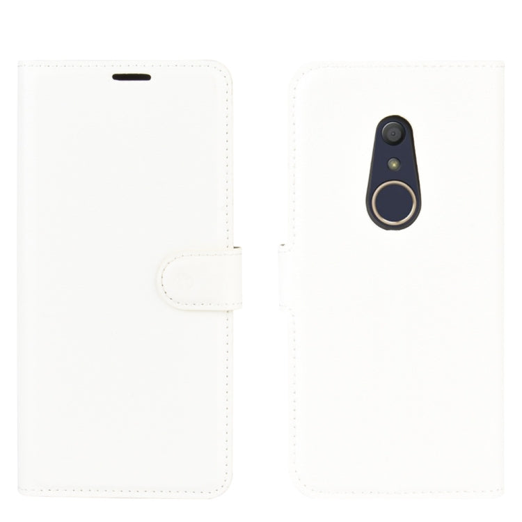 For Arrows Be4 F-41A Litchi Texture Horizontal Flip Protective Case with Holder & Card Slots & Wallet