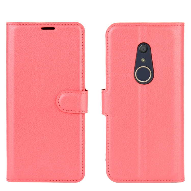 For Arrows Be4 F-41A Litchi Texture Horizontal Flip Protective Case with Holder & Card Slots & Wallet