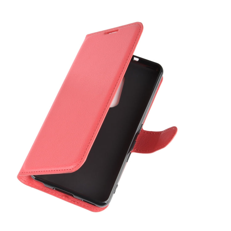 For Arrows Be4 F-41A Litchi Texture Horizontal Flip Protective Case with Holder & Card Slots & Wallet